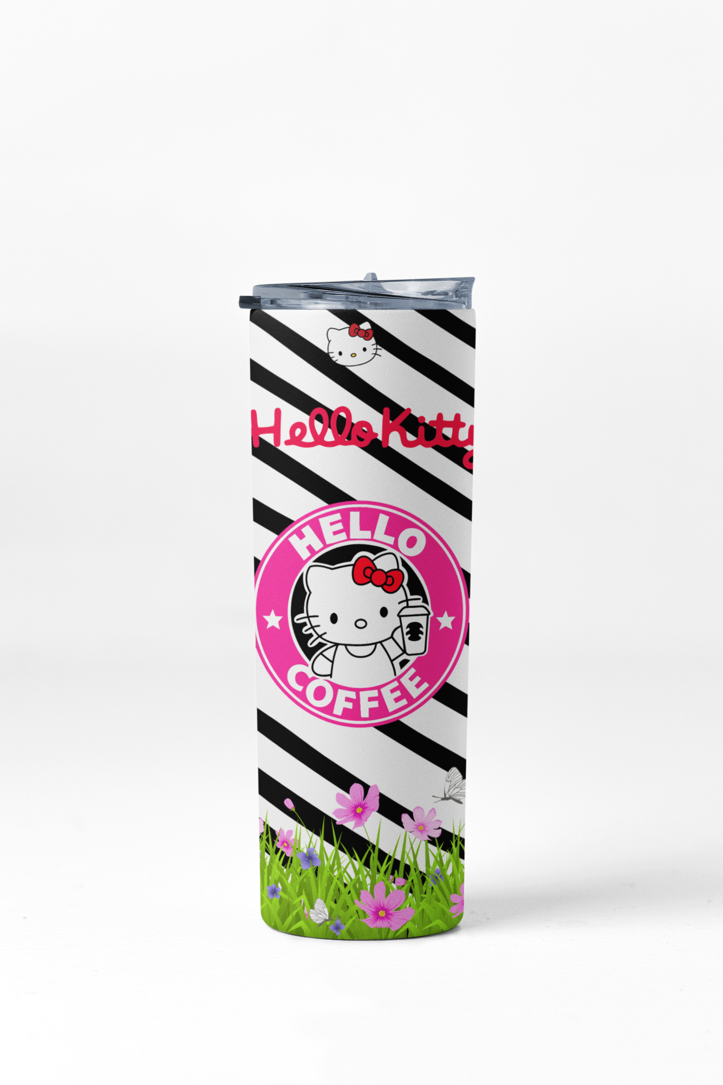 20oz Garden Hello Kitty Tumbler | Enjoy Sanrio Drinkware | Gift for Her