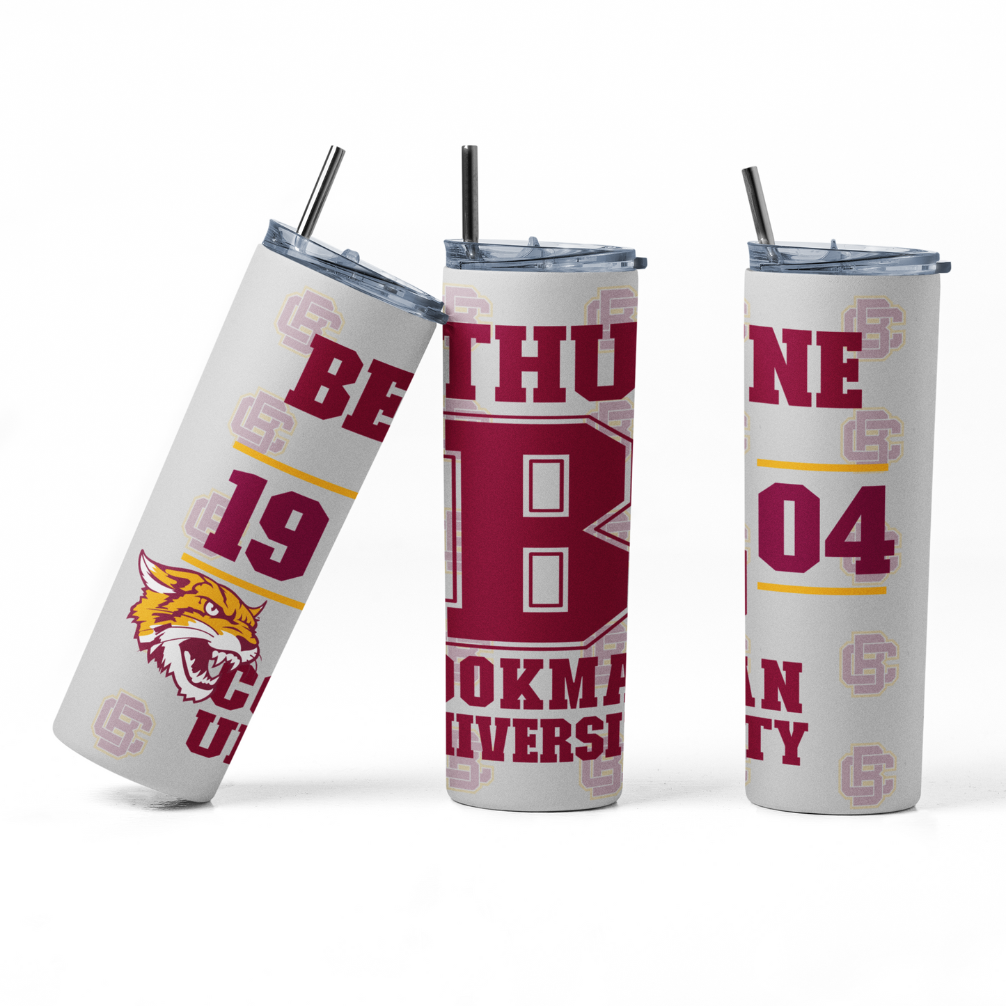 20oz HBCU Tumbler Collection: Bethune Cookman, Alcorn State, Jackson State U, Morgan State U | Gifts for All | Beverage