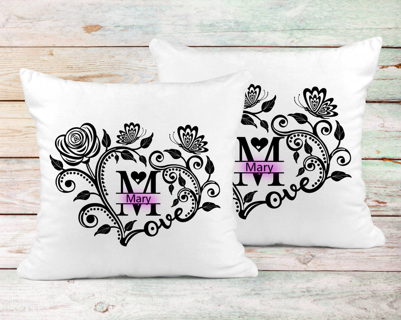 Monogram Throw Pillows