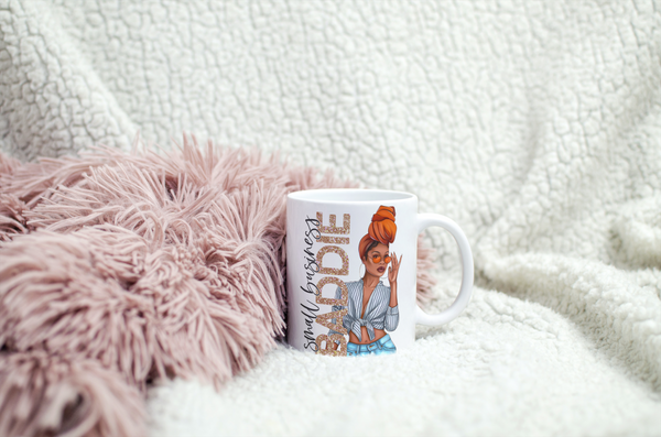 11oz Small Business Baddie Statement Mug | Gift for Her | Hot Cocoa | Coffee | Tea