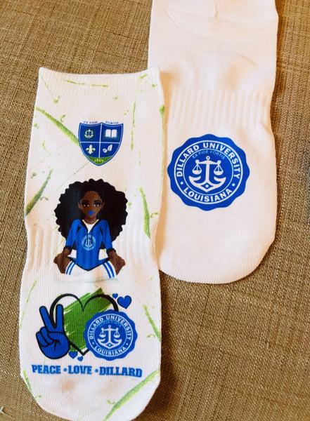 Dillard Girl Ankle Socks | HBCU