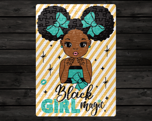 120 Piece Black Girl Magic Puzzle | Jigsaw Puzzle | Gifts | Gifts for Kids