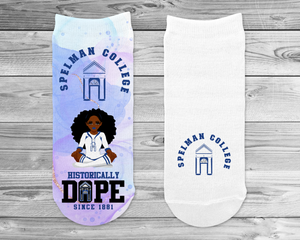 Spelman Girl Ankle Socks | HBCU