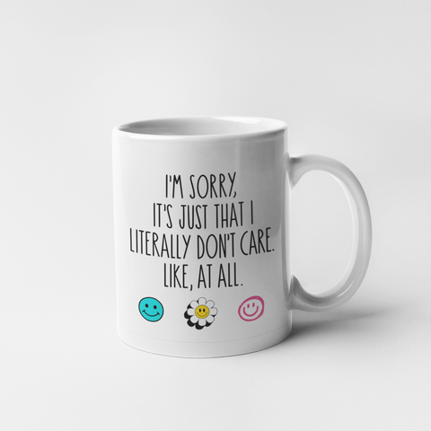 11oz Sarcastic Statement Mug | Gift for Her | Hot Cocoa | Coffee | Tea