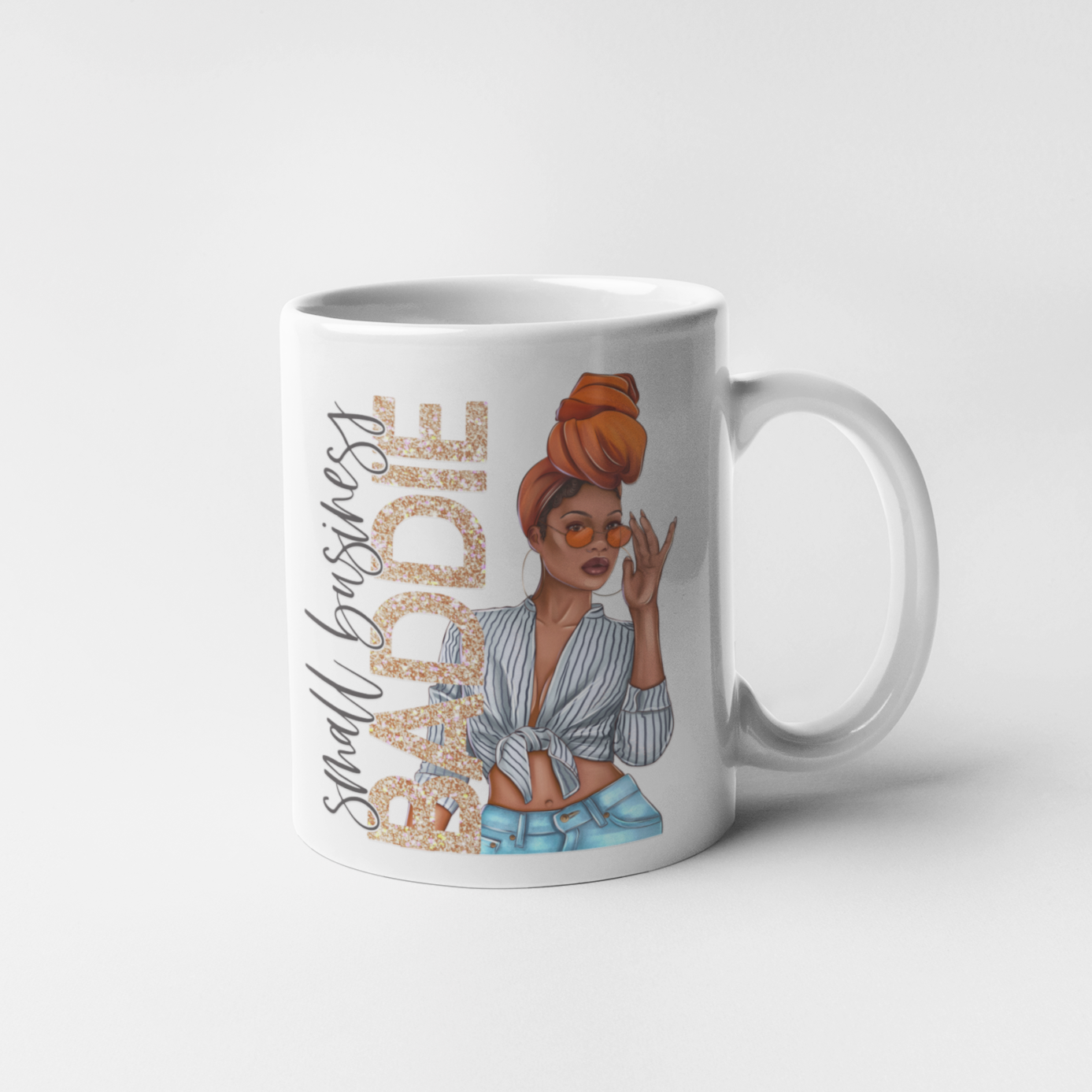 11oz Small Business Baddie Statement Mug | Gift for Her | Hot Cocoa | Coffee | Tea