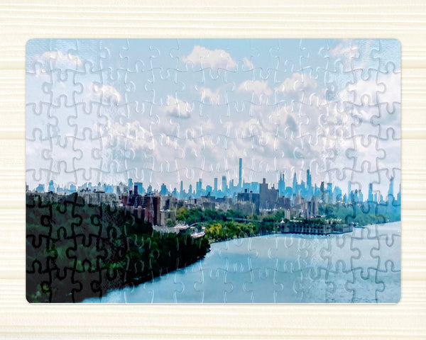 Personalized 120-Piece Puzzle with Custom Horizontal Photo | Jigsaw Puzzle | Gift for Her | Wedding | Anniversary | Birthday Gift