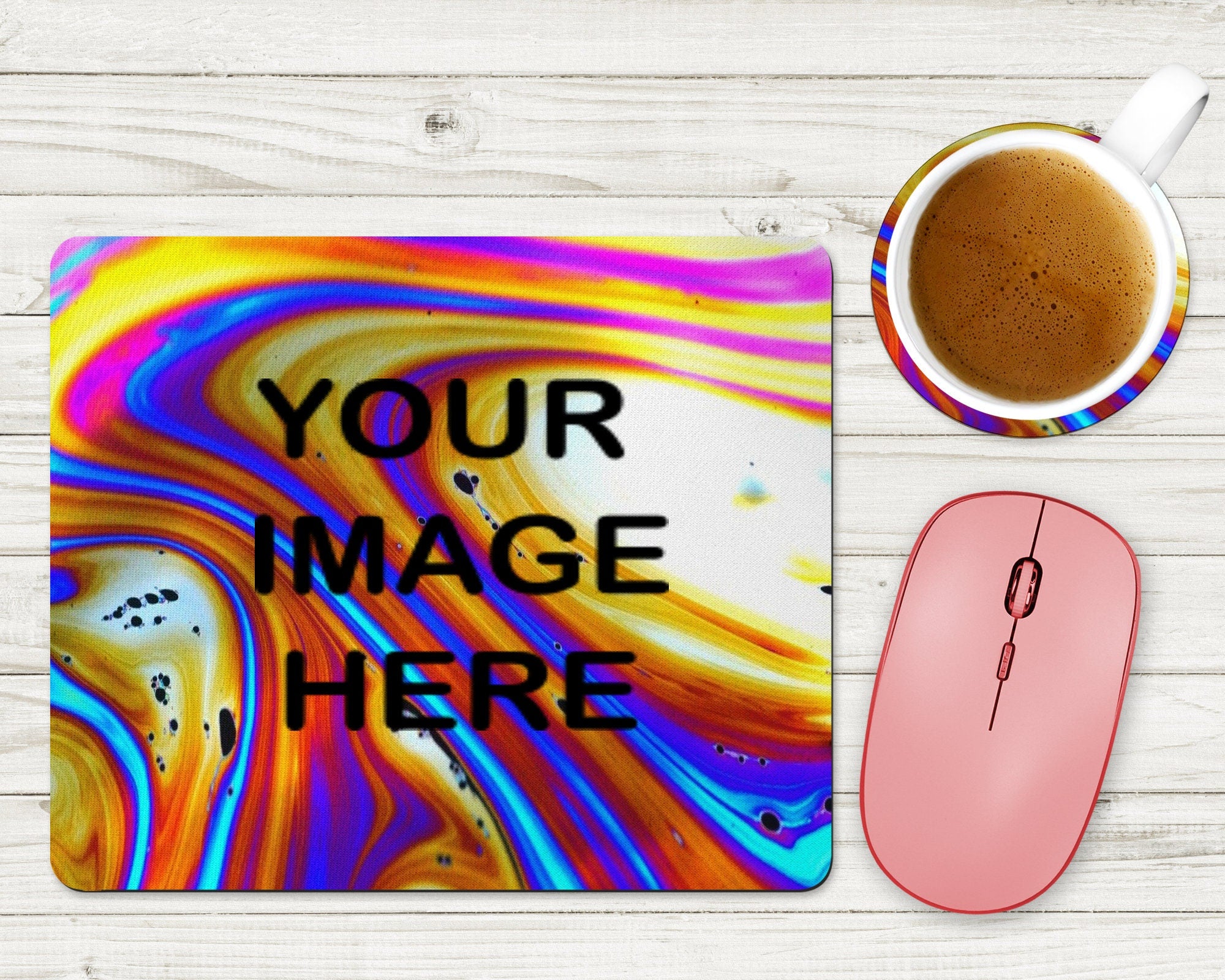 Personalized Mouse Pad | Custom | Add your image | Promo Item | Gift | Graduation Gift | Gamers | Office Supplies